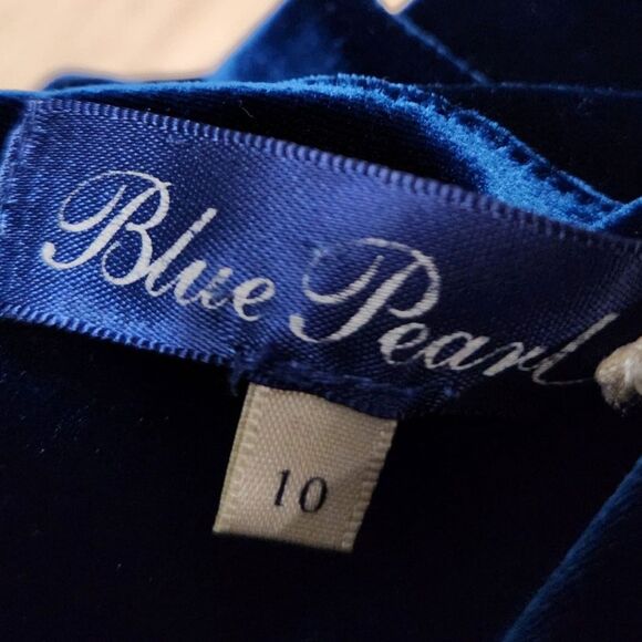 Blue Pearl Girls Dress – Size 10, Stretch Knit - Picture 6 of 7